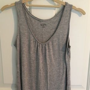 Heathered Grey Rayon Tank Top